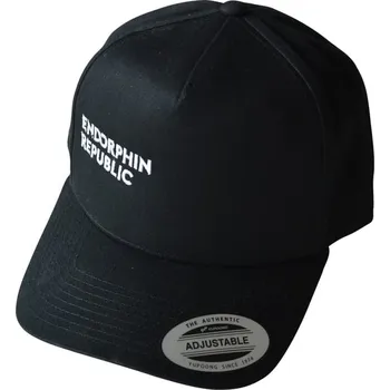Kšiltovka Endorphin Republic Kšiltovka 5 Panel Curved Classic 2022 black/white 1 size Unisex, Pánské