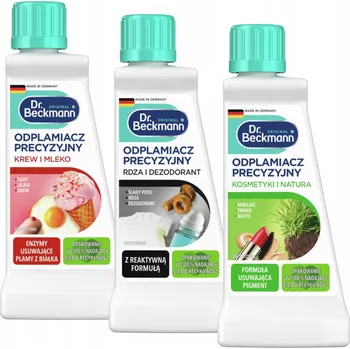 Odstraňovač skvrn Dr. Beckmann Odstraňovač skvrn Precyzní Mix 3x50ml