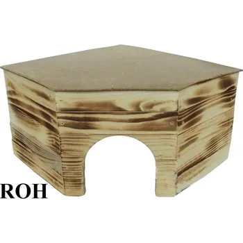 Dřevěná budka Roh 5 KRÁLÍK