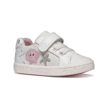 Dětská móda Plátěnky Geox B Gisli Girl B651MB 00954 C0007 S Bílá 27