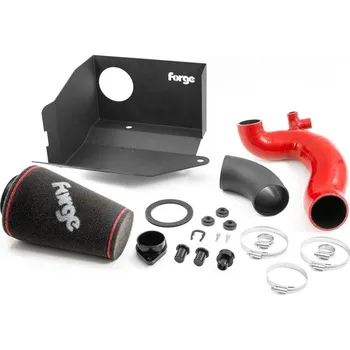 Vzduchový filtr Forge Motorsport sportovní kit sání pro Volkswagen Golf 8 1.5 eTSI/TSI, barva hadice: červená, typ filtru: pěnový
