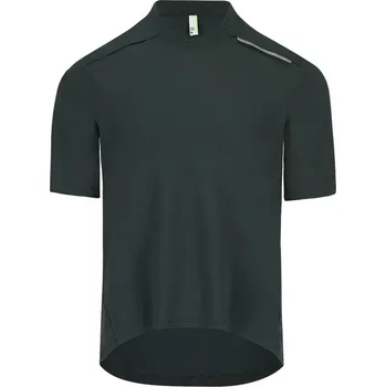 Cyklistické oblečení Q36.5 cyklistické triko Adventure Tech T-shirt 2025 Zelená S Pánské