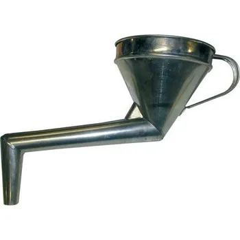 Sud nálevka s kolenem vyhnutá kov.