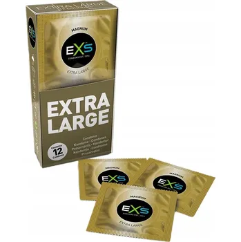 Kondom EXS Magnum Extra Large kondomy zvětšené XL 12 kusů