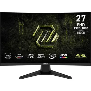 Monitor MAG 275CF X24 27 VA 240Hz 0,5ms MSI