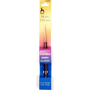 Nástroj na niť a příze Háček Pony č. 1,50 - durable