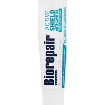 zubní pasta Biorepair Advanced Active Shield Toothpaste - Zubní pasta k aktivní ochraně zubů a posílení skloviny 75 ml