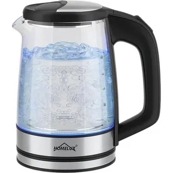 Rychlovarná konvice Skleněná varná konvice HOMELUX 1,8L | 1500W