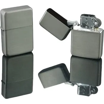 Benzínový zapalovač Gentelo 0006 Kolor Inox + Možnost Gravírování + Benzín Zdarma