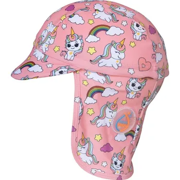Dětská plážová čepička AquaKiddo Hat Unicorn 3-6