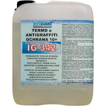 Fasádní barva IG 342 - Permanentní termo ochrana a antigraffiti nátěr pevných povrchů 20 l