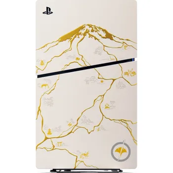 Elektronika Sony PlayStation 5 - Ghost of Yotei Gold Limited Edition 1,02 TB Wi-Fi Černá, Bílá