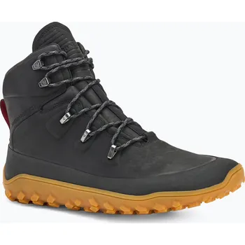 Pánská treková obuv Pánské barefoot boty Vivobarefoot Tracker Leather obsidian