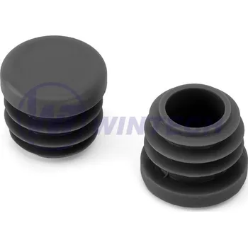 WINTECH Zátka do trubky kruhová 27mm, Antracit, Ral 7016 Balení: 1 ks PHACA27000AJ0