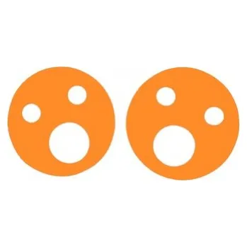 Nadlehčovací kroužky 200x38mm Oranžová