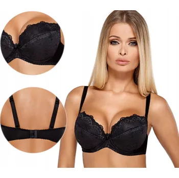 Podprsenka Paripari push-up podprsenka černá velikost 65E