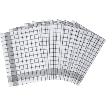 W5 Kuchyňské utěrky, 50 x 70 cm, 10 kusů (šedá)