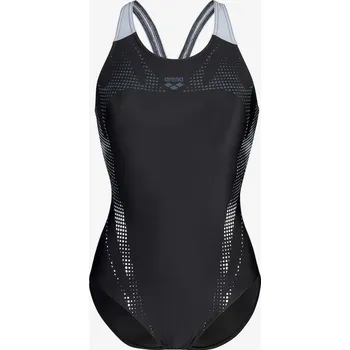 Dámská móda Arena Spider Web V-Back Black/Sea Foam M - UK34