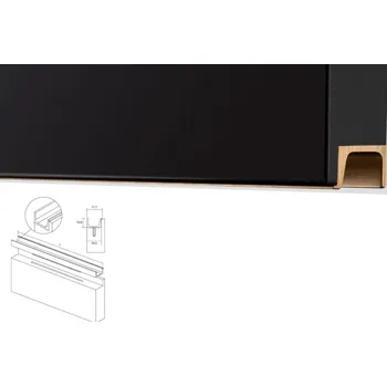 Nábytkové kování Nábytková úchytka VIEFE 0163/597 , kartáčovaná mosaz, cava, 0163597L618