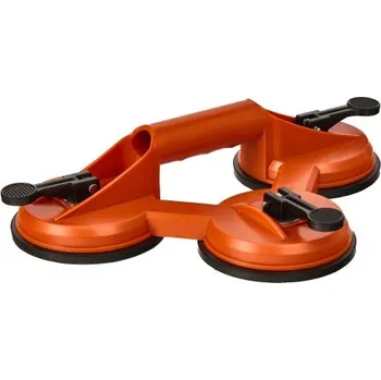 Obklad Kraft&Dele KD10652, Přísavka na skleněné tabule | Nosnost 150 kg, 3 přísavky, excentrické upínání