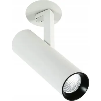 Nástěnné svítidlo Nástěnné svítidlo Italux bílé/černé, integrovaný LED zdroj 18 W