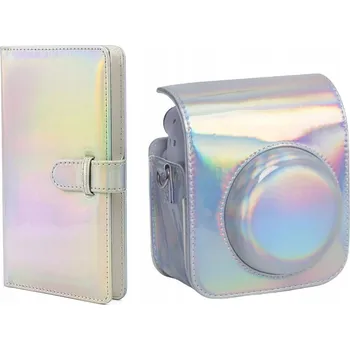 Příslušenství pro čtečku elektronické knihy Pouzdro pro Fuji INSTAX Mini 12 + ALBUM Stříbrné