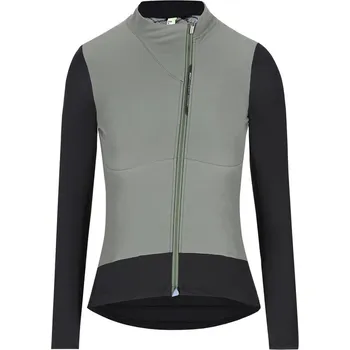 Cyklistická bunda Q36.5 cyklistická bunda Dottore Hybrid Jacket Women 2024/2025 Olivová S Dámské