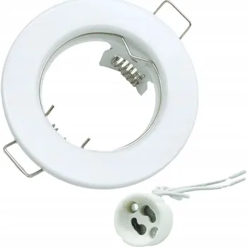 Bodové stropní svítidlo bílé kulaté 8 cm kulaté stropní svítidlo s objímkou GU10 Idealed