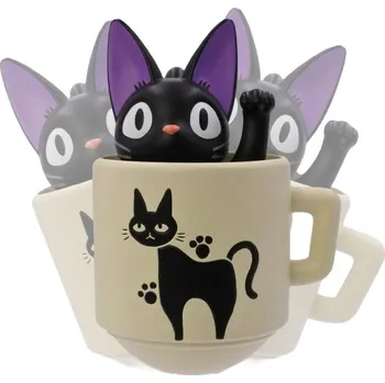 Dekorace do dětského pokoje Maison Ghibli Round Bottomed Figurine Kiki with her mug - Kiki's Delivery Service