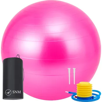 Gymnastický míč GYMNASTICKÝ MÍČ NA CVIČENÍ, FITNESS TRÉNINK , PUMPA 55 CM