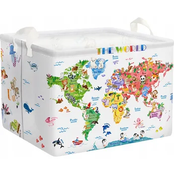 CLASTYLE Dětský koš na prádlo skládací 40x30x30cm