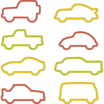 Vykrajovátko Vykrajovátka autíčka DELÍCIA KIDS, 8 ks