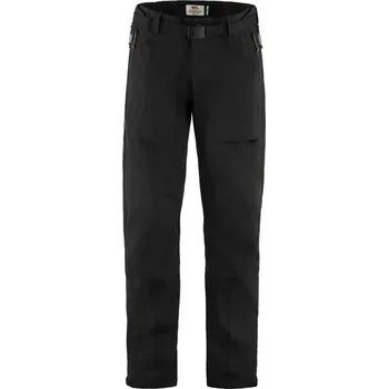 Dámské kalhoty Fjällräven turistické kalhoty Keb Eco-Shell Trousers M 2025 Černá L Pánské