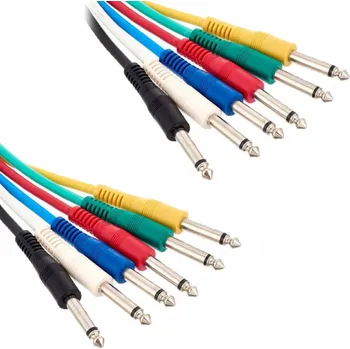 Audio kabel Kabel jack 6,3 mm - jack 6,3 mm The Sssnake SK369M-09 0,9 m