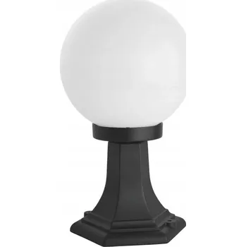 Venkovní osvětlení Osvětlovací sloupek kulatý Zahradní lampa E27 36 cm černý