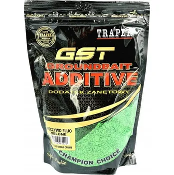 Návnadová surovina DOPLNĚK DO KRMIVA TRAPER PEČIVO FLUO ZELENÉ 400G