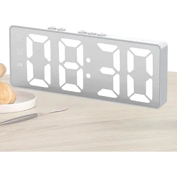 Budík Budík Strado hodiny digitální digitální LED hlasitý alarm zdřímnutí teplota