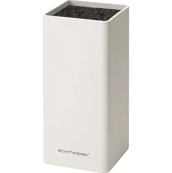 Stojan na nože ECHTWERK Kuchyňský organizér na Nože 30 cm bílý