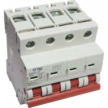 Jistič Modulární odpojovač/vypínač LC Tec, 3-fázový, 4-pólový, 100A