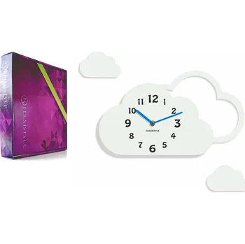 Hodiny Dětské hodiny Mráčky tiché pro děti dárek