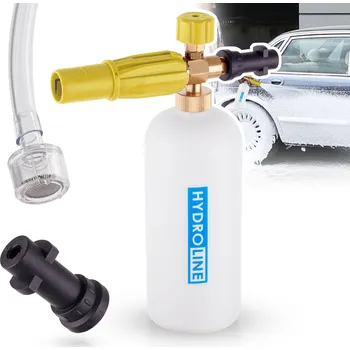 Příslušenství pro vysokotlaký čistič Pěnovací tryska / Nádobka na pěnu pro tlakové myčky Karcher K2 K3 K4 K5 K6 K7 1000ml Hydroline