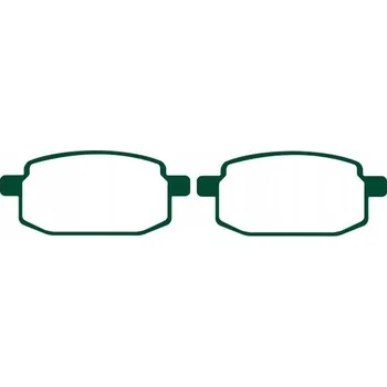 Brzdová destička Brzdové DESTIČKY EBC SFA169