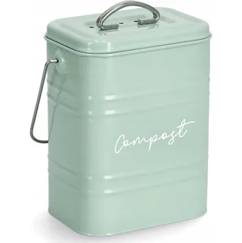 Odpadkový koš Kompostér 1-komorový Zeller 5 l zelený