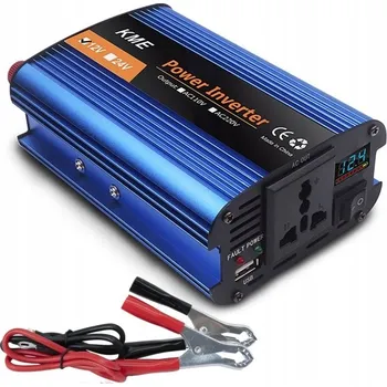 Měnič napětí Měnič Napětí KME 500, automobilový měnič na 500W (12V-220V)