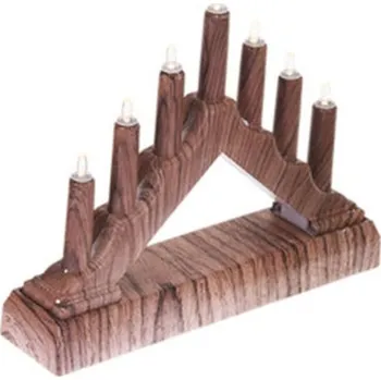 Dívčí oblečení ADVENTNÍ VÁNOČNÍ KRABIČKA 15,5x3,2x13,5 cm 7 LED BATERIÍ pro děti NEPLATÍ