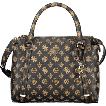 Kabelka Hnědá kabelka GUESS JEANS GUESS JEANS hnědá | kaki 3506870