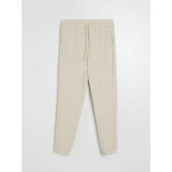 Pánské oblečení Sinsay - Kalhoty joggers - béžová - 0800Z-08X - 0800Z-08X-XL