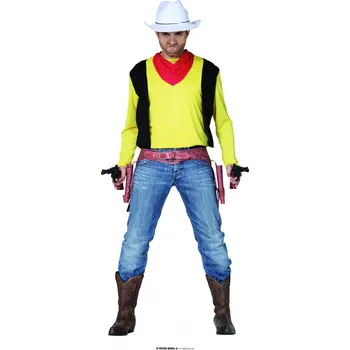 Karnevalový kostým Guirca Kovboj pánský kostým Velikost: 52 – 54 (L)