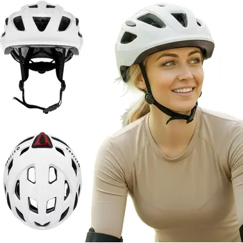 Chránič hlavy ATTABO Cyklistická helma Bonkers L BÍLÁ