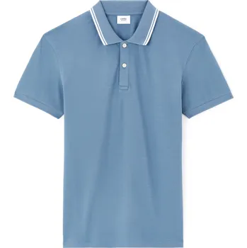 Pánské oblečení Celio Polo tričko Leprime 1163297 Modrá XXL